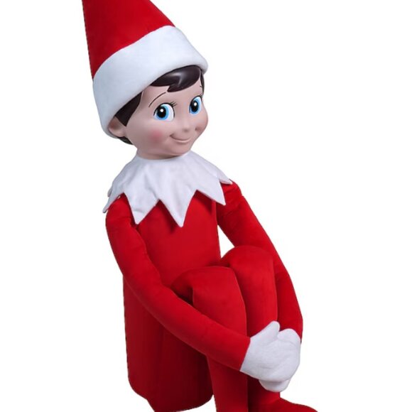 Lowe's 5 FT Poseable The Elf On The Shelf Christmas Decoration Giant Elf - Picture 1 of 2